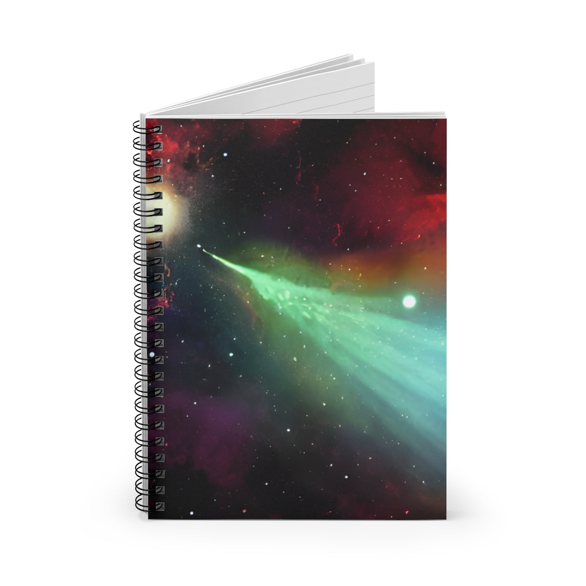Comet Spiral Notebook: Take Notes in Cosmic Style!