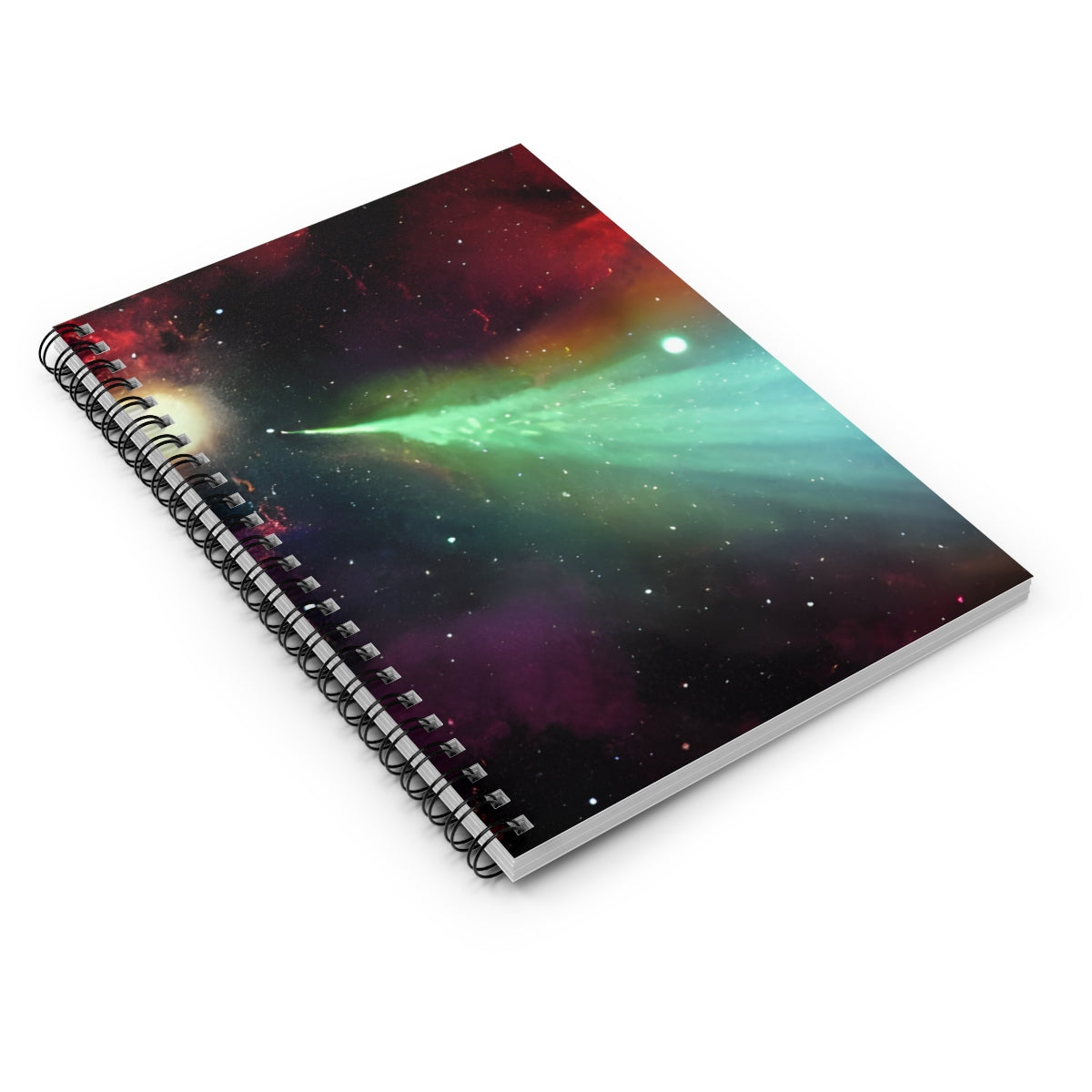 Comet Spiral Notebook: Take Notes in Cosmic Style!
