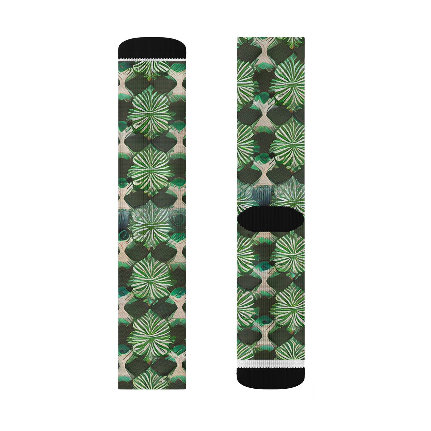 Palm Leaf Socks: Stylish and Distinctive Footwear