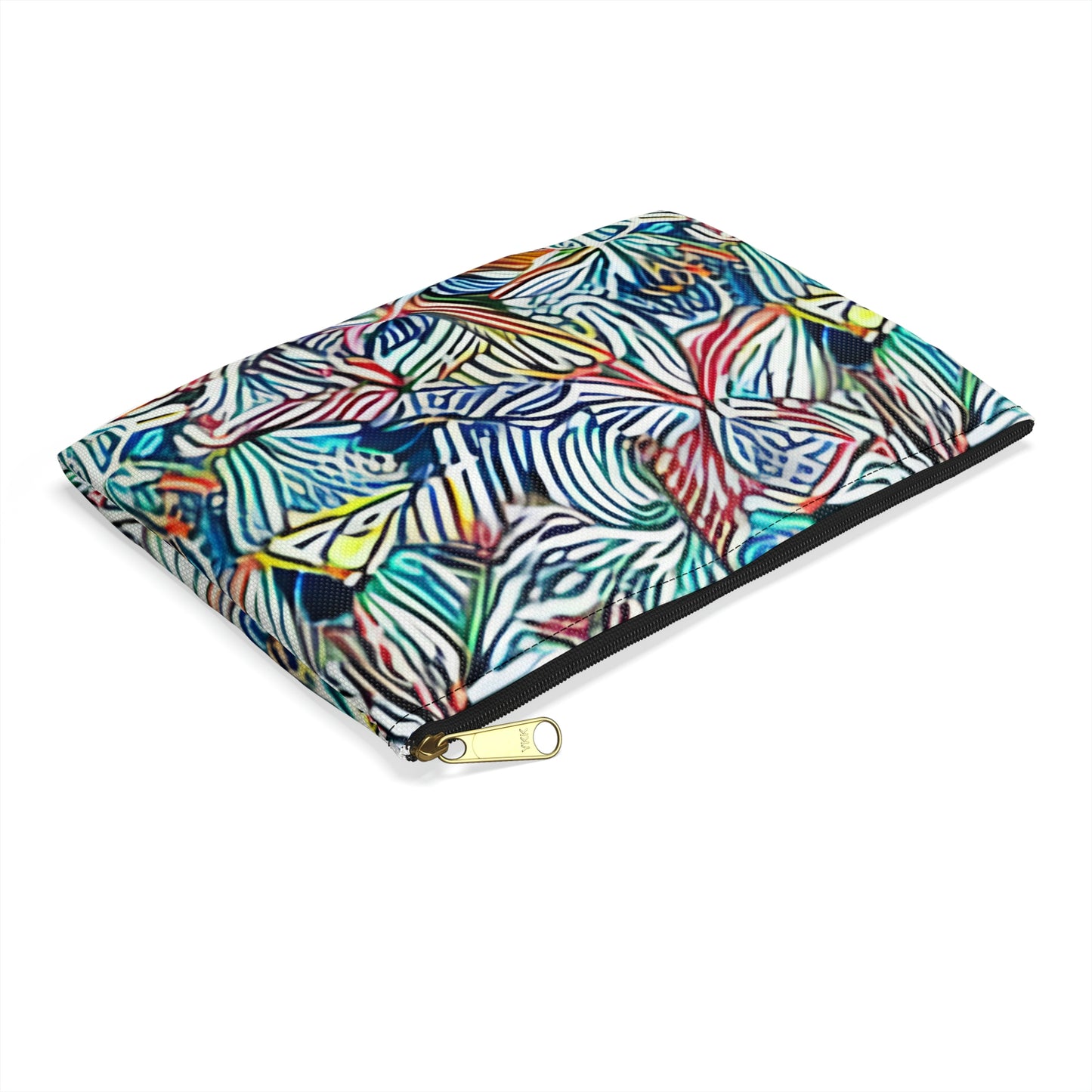 Floral Zipper Pouch: Brighten Up Your Essentials!