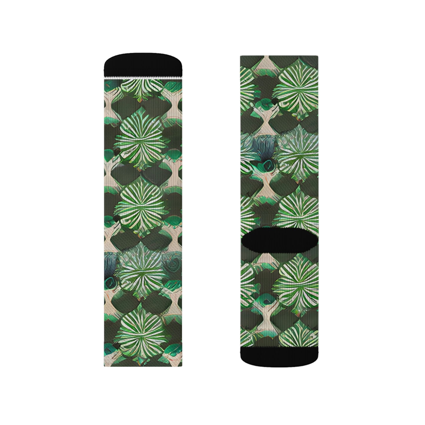 Palm Leaf Socks: Stylish and Distinctive Footwear