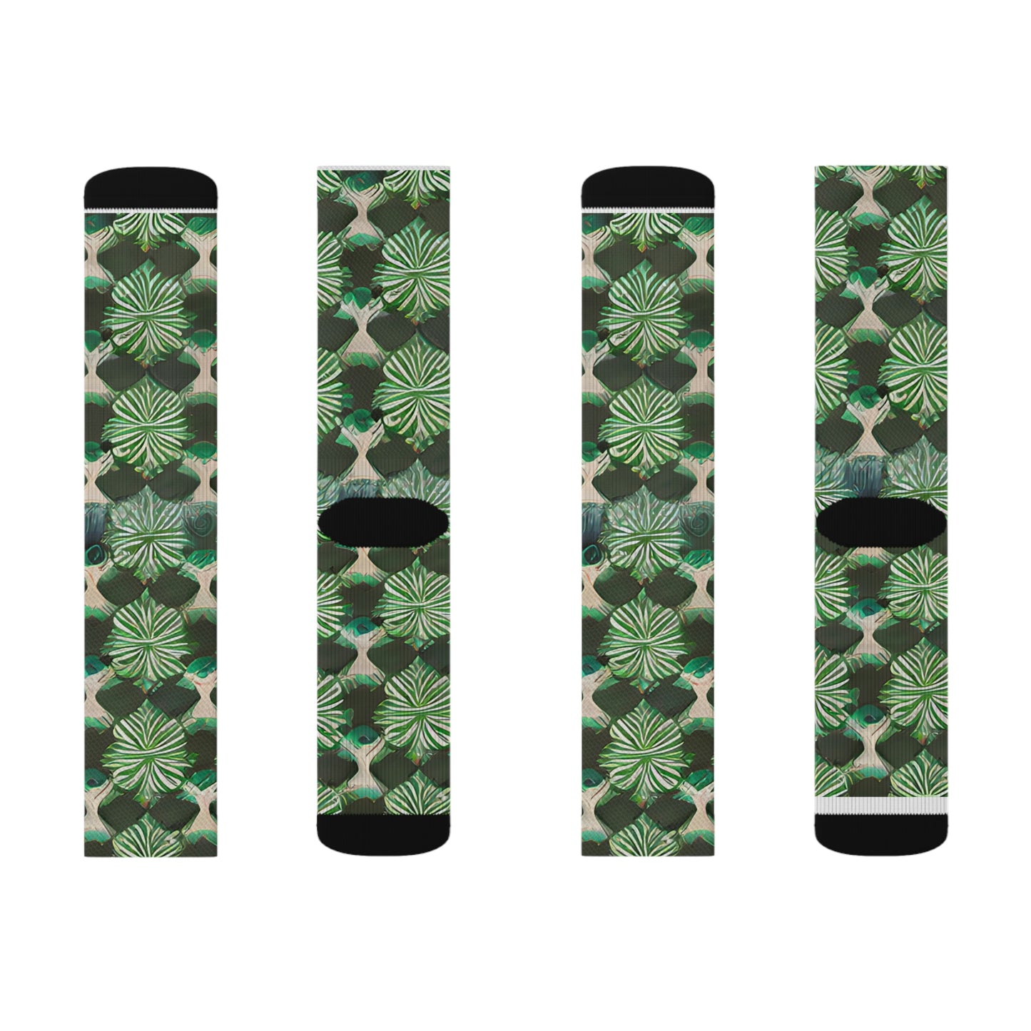 Palm Leaf Socks: Stylish and Distinctive Footwear
