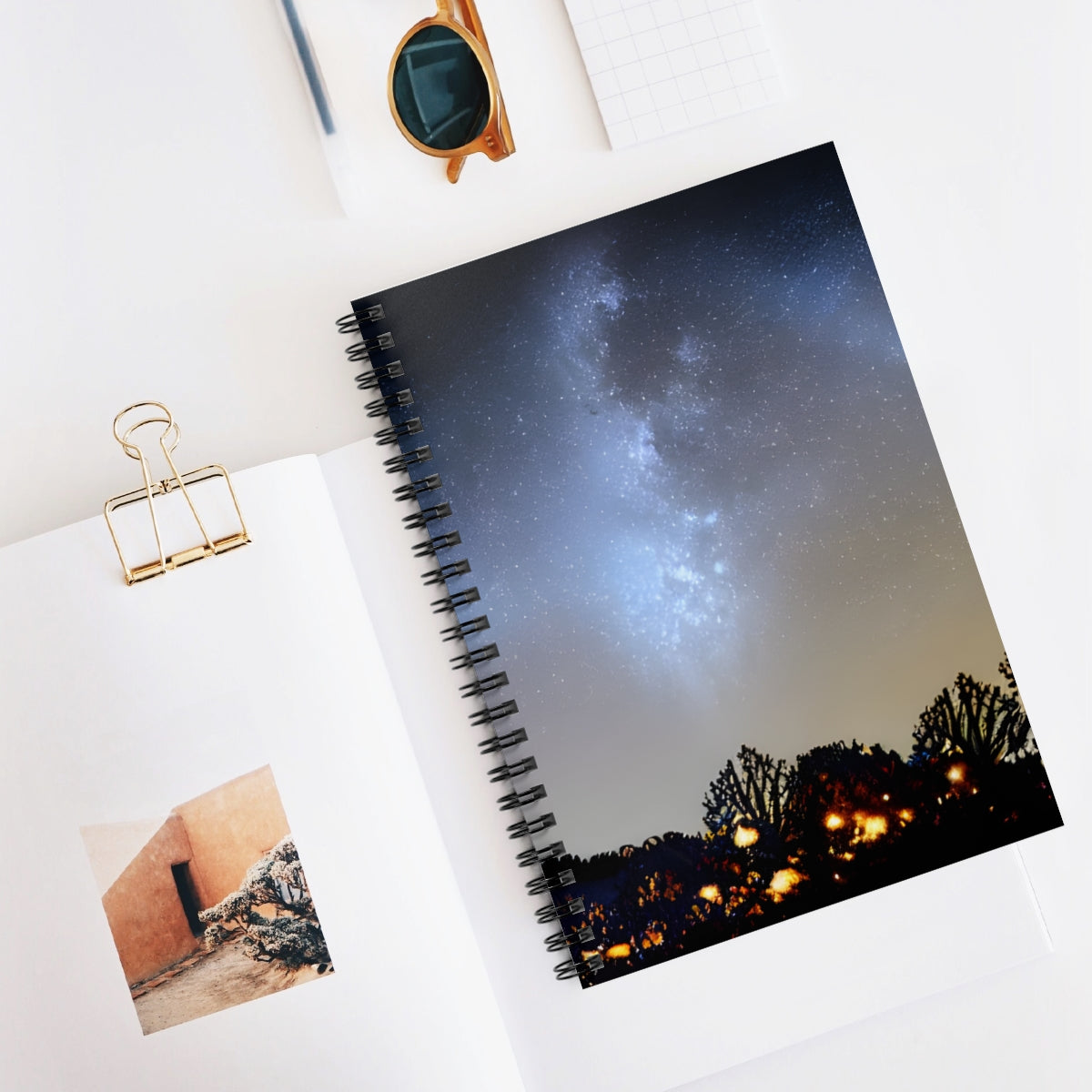 Starry Nights: Milky Way Spiral Notebook for Dreamy Thoughts