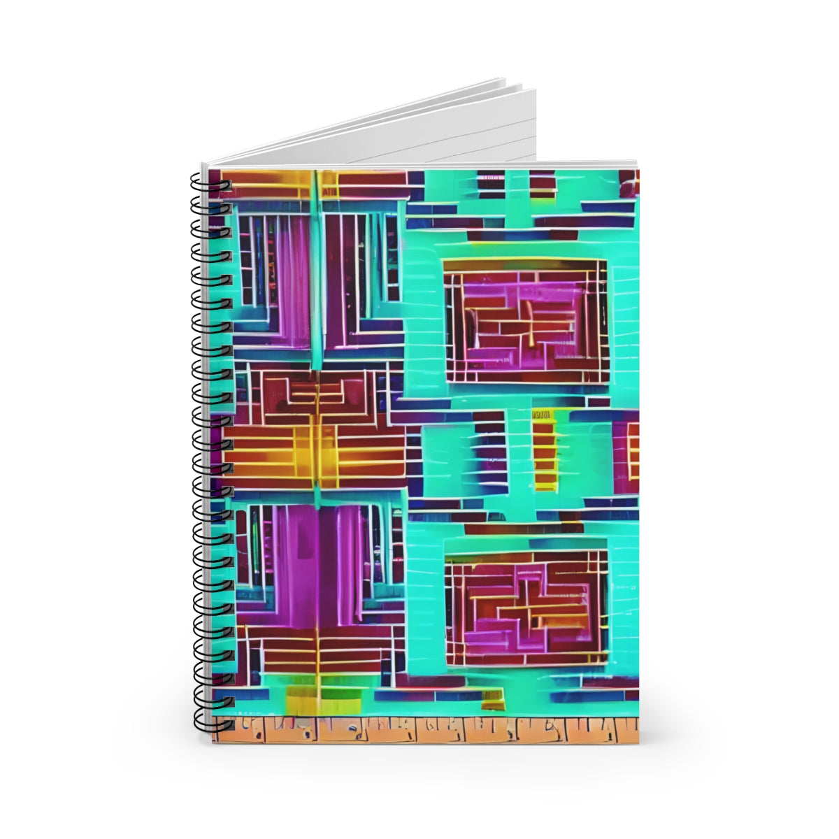 Colorful Spiral Notebook: Brighten Your Notes Today!