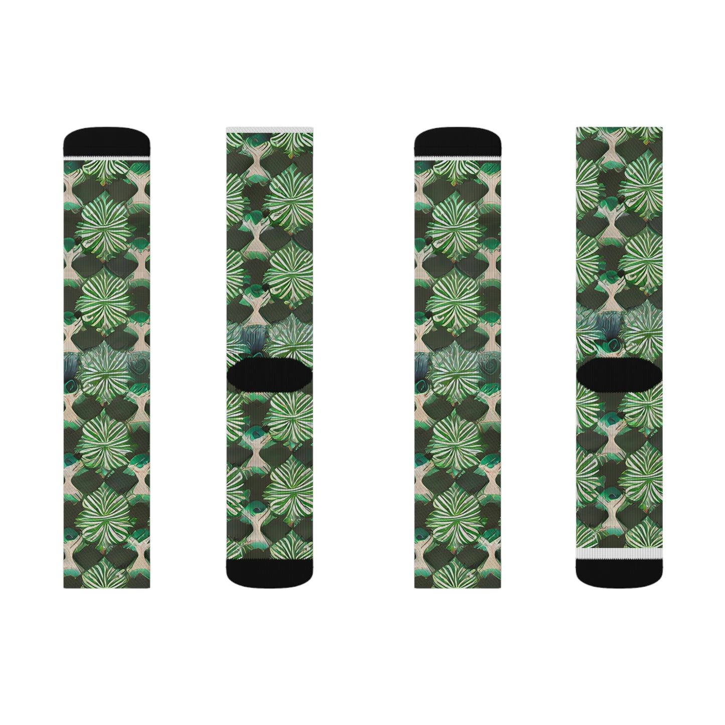 Palm Leaf Socks: Stylish and Distinctive Footwear