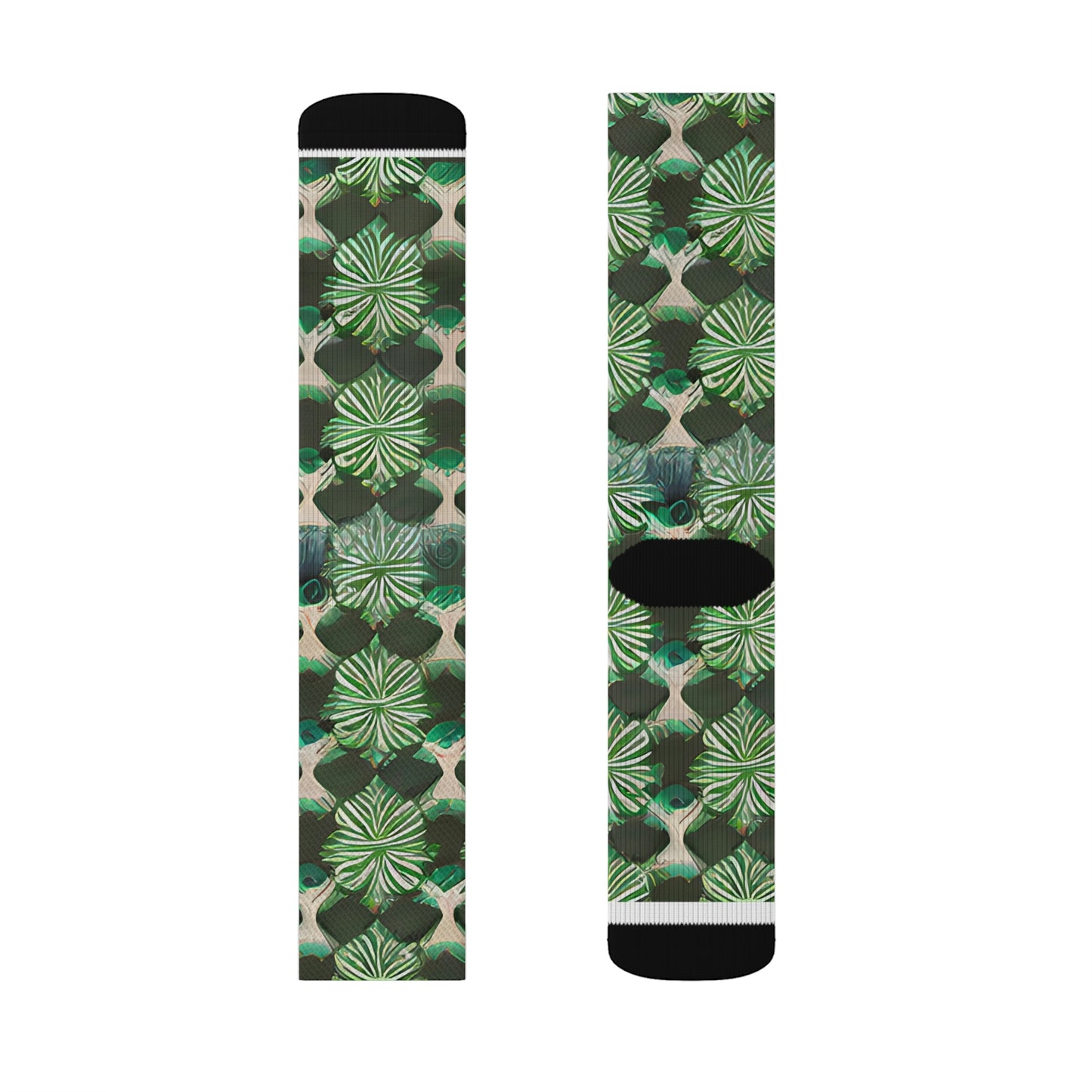 Palm Leaf Socks: Stylish and Distinctive Footwear
