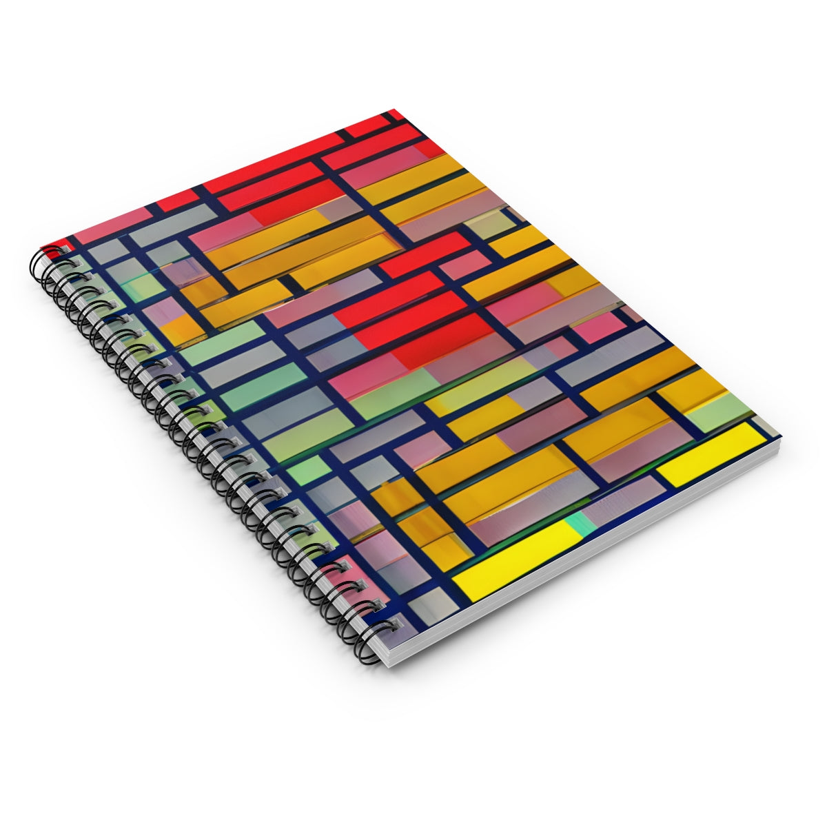 Colorful Square Spiral Notebook: Take Notes in Style!