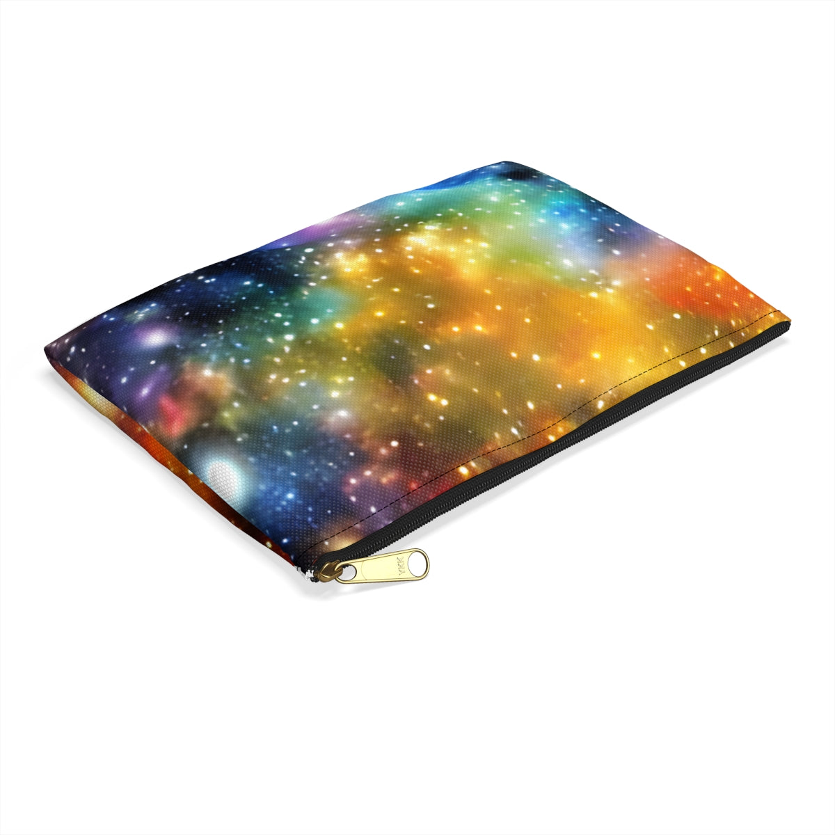 Starry Night: A Vibrant Galaxy Pouch for Your Accessories