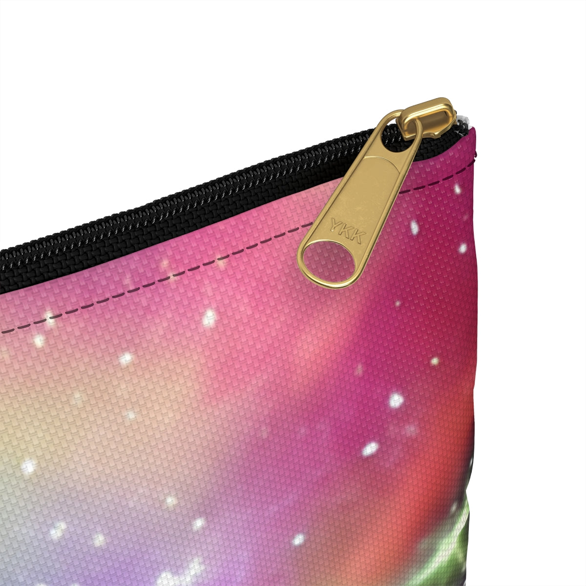 Galactic Zipper Pouch: A Stellar Accessory with Cosmic Colors!