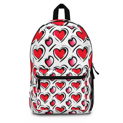 Heart-Studded Backpack: Perfect for Adding Flair to Your Style