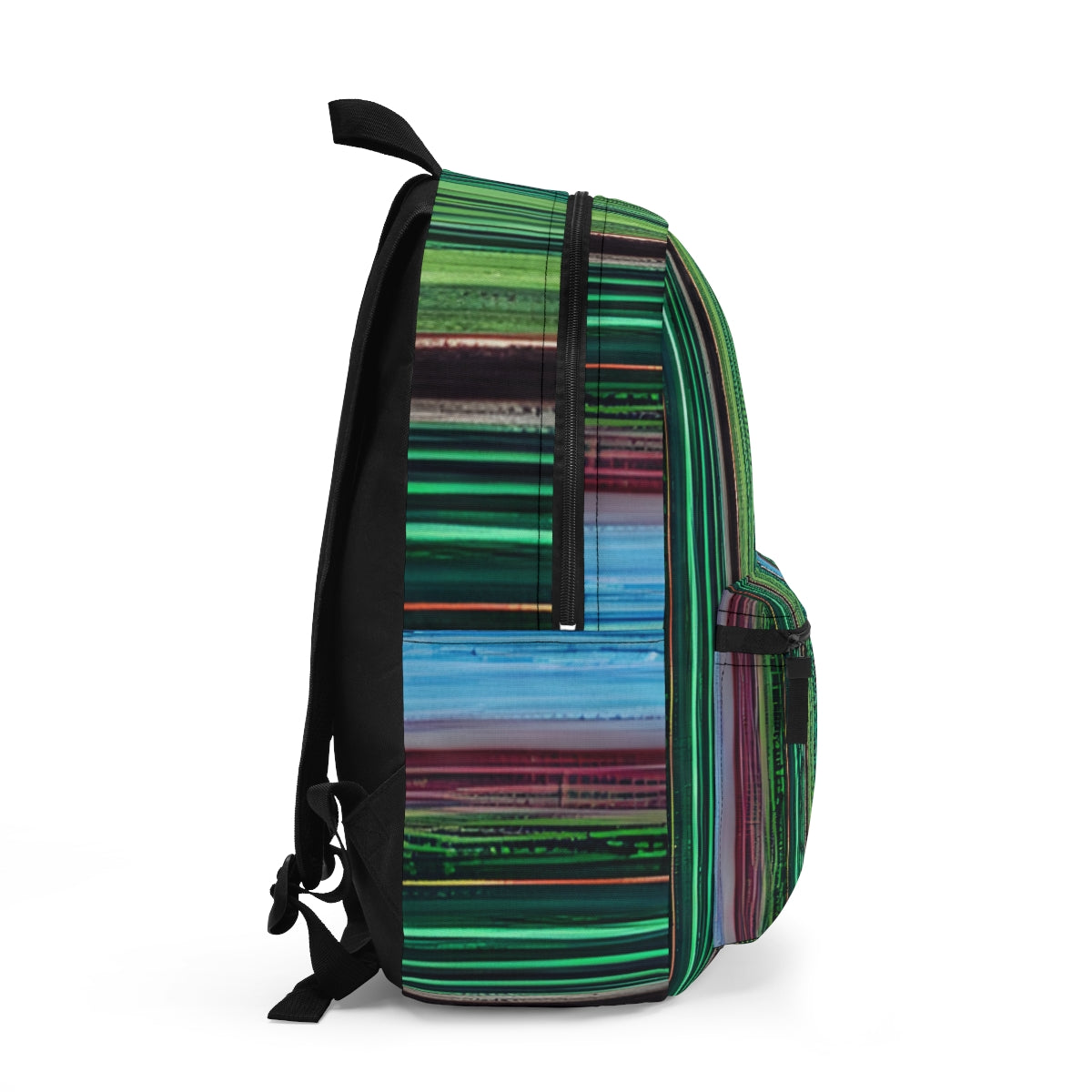 Striped Backpack: Bold and Vibrant Style for All Adventures!