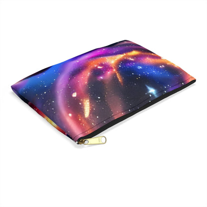 Starry Galaxy Zip Pouch for Cosmic Convenience