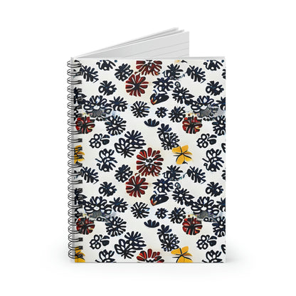 Flower Power Spiral Notebook: Add Zest to Your Note-Taking