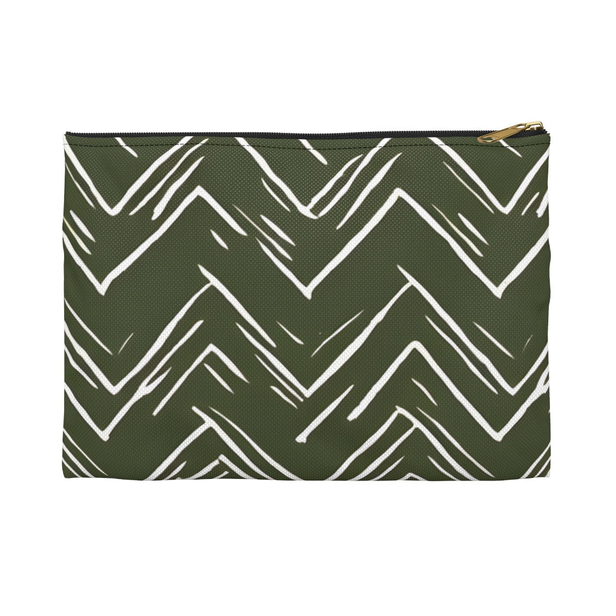 Stylish Chevron Pattern Pouch for Your Accessories