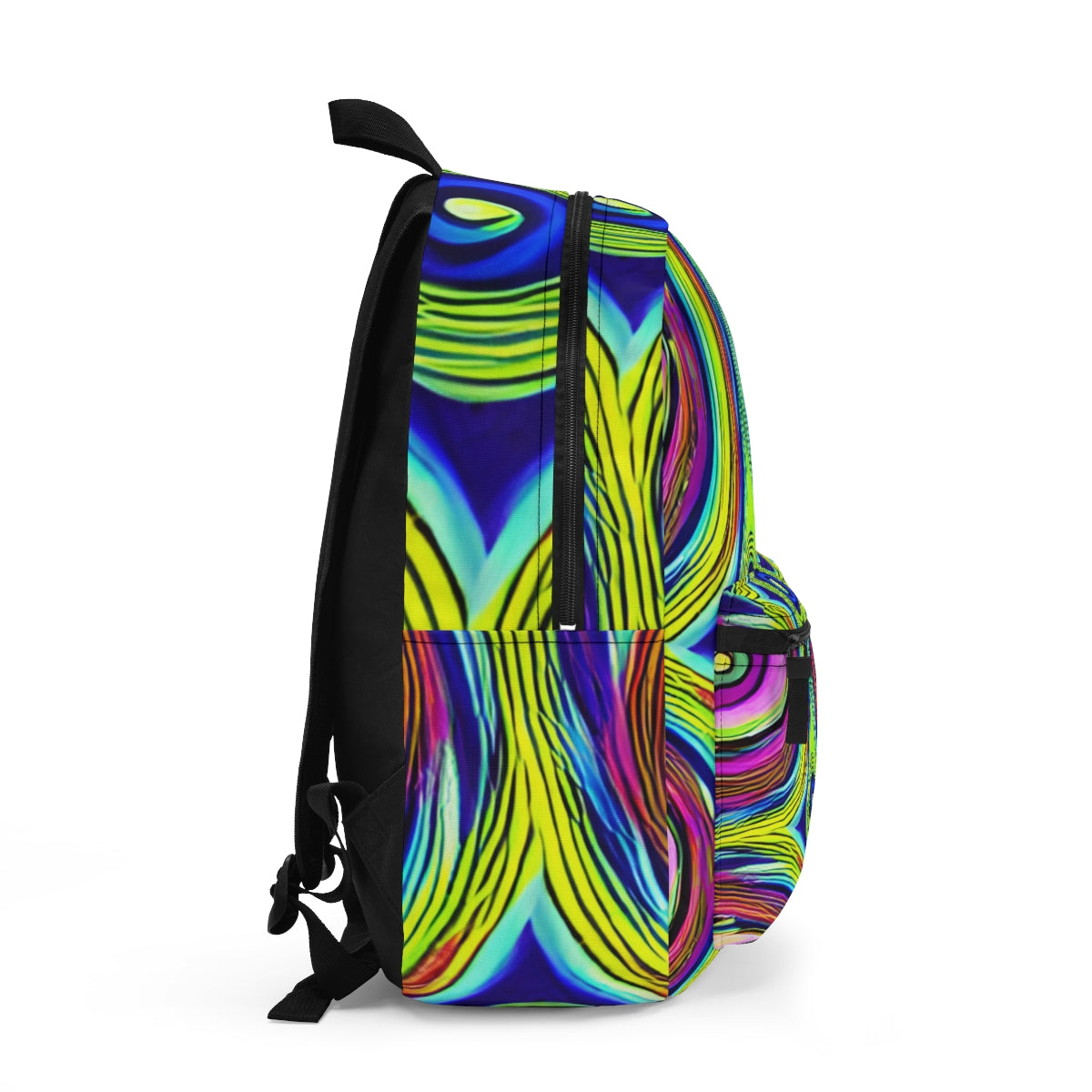 Circles and Colors: Vibrant Backpack for a Pop of Fun!