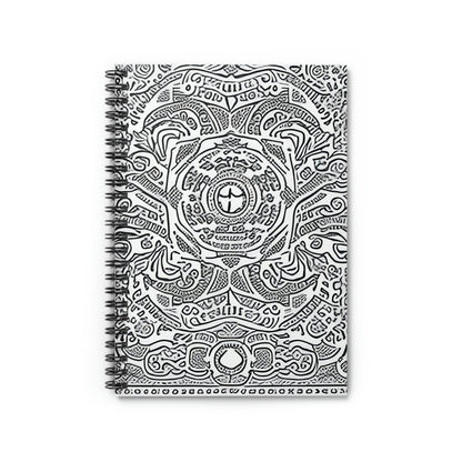 Monochrome Spiral Notebook - Perfect for All Your Notes!