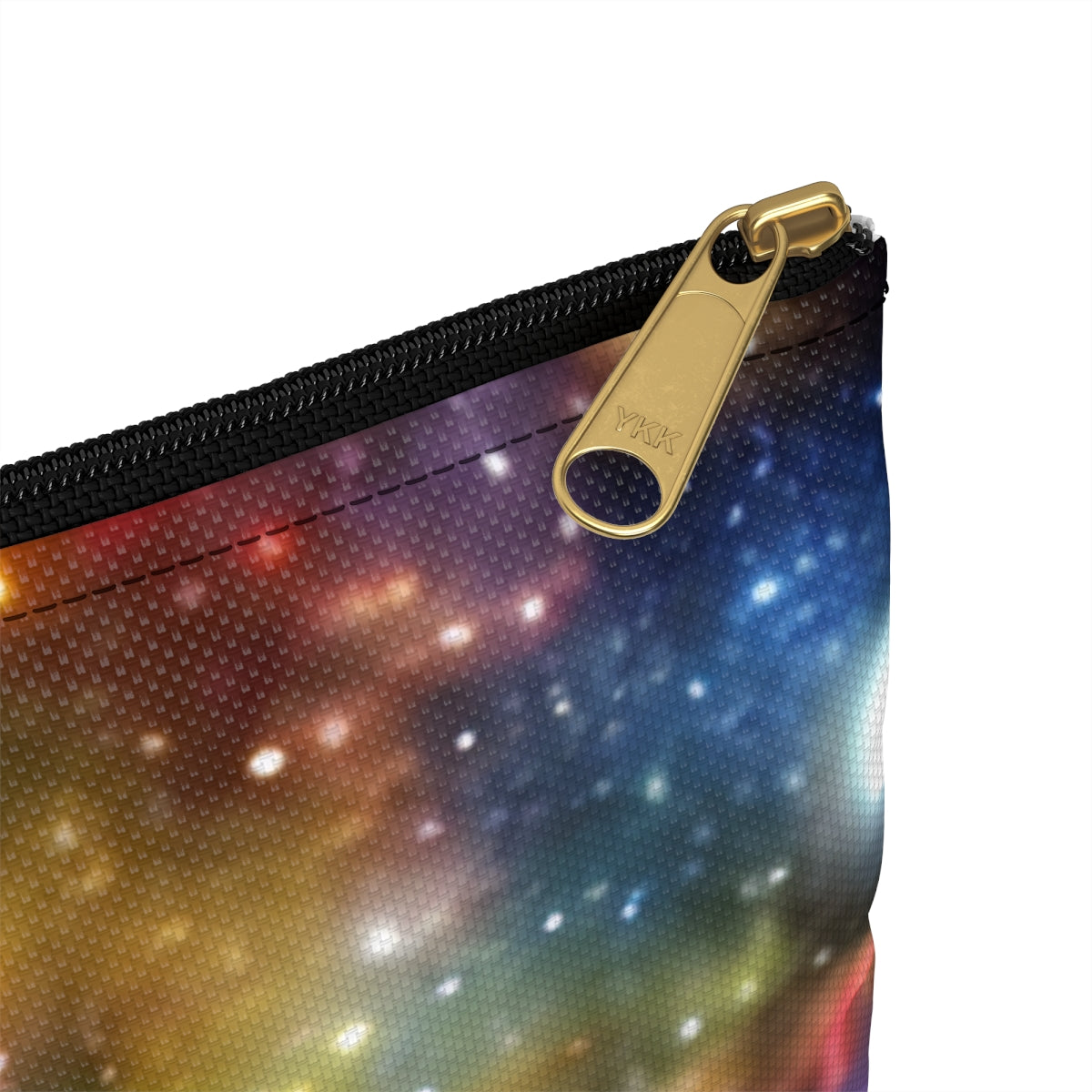 Starry Night: A Vibrant Galaxy Pouch for Your Accessories