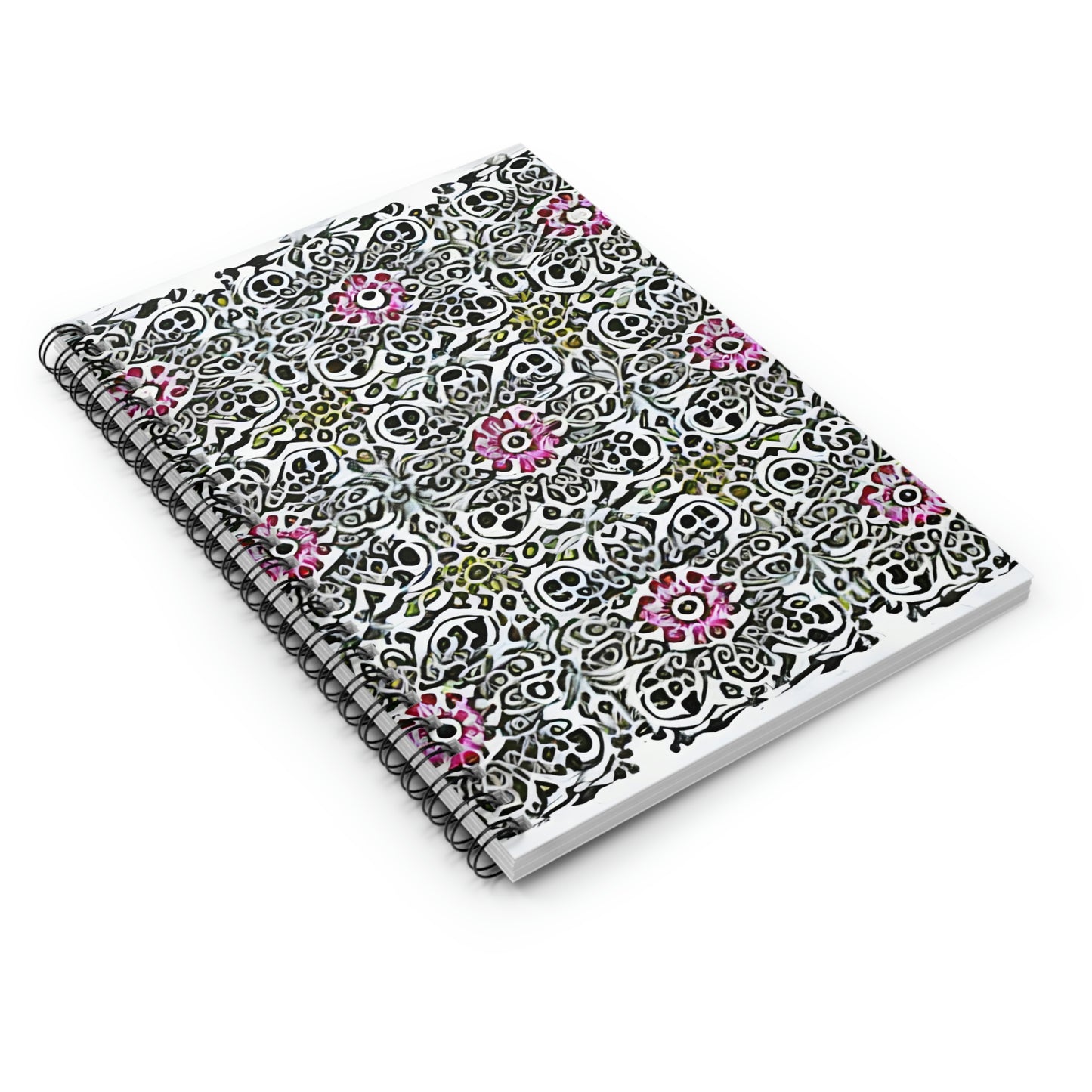 Flower Power: Spiraled Notebook with a Pretty Floral Design