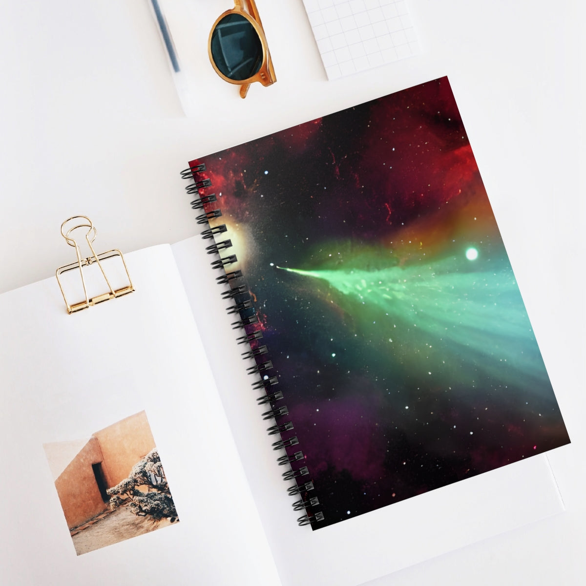 Comet Spiral Notebook: Take Notes in Cosmic Style!