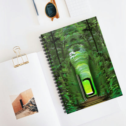 Nature-Inspired Spiral Notebook for Nature Lovers