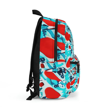 Carry Your Heart Everywhere with This Vibrant Flower and Heart Embellished Backpack