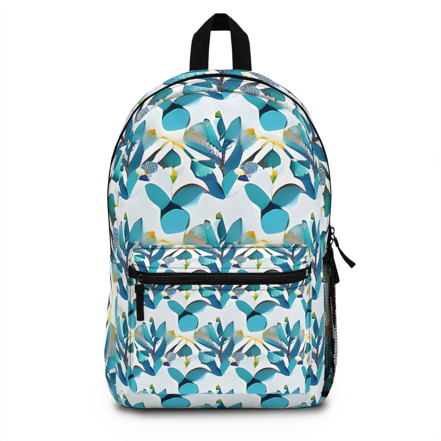 Blue and Yellow Floral Backpack: Stylish and Practical