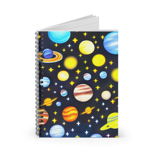 Explore the Universe on Our Spiral Notebook