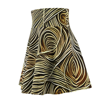 Wild and Striking: The Zebra-Printed Skirt That Stands Out