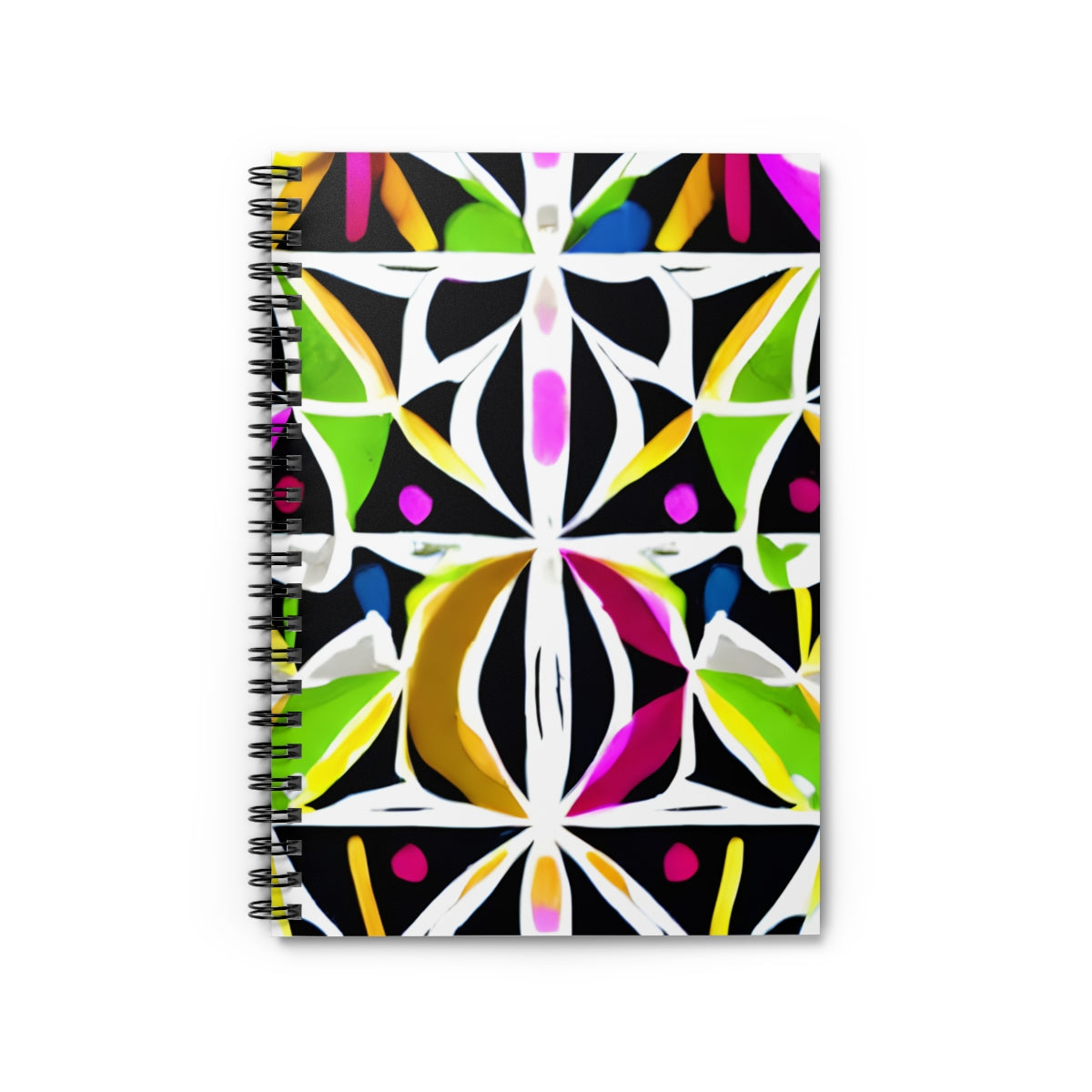 Vibrant Spiral Notebook: Colorful Designs to Inspire Your Creativity