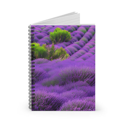 Luscious Lavender Spiral Notebook for Dreamy Note-Taking!