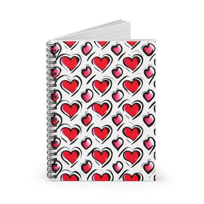 Love-filled Spiral Notebook: Perfect for all Your Writing Needs!