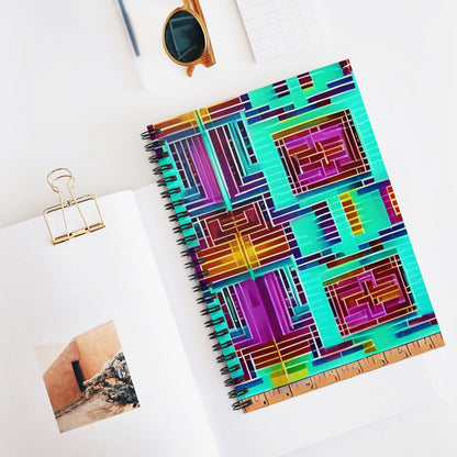 Colorful Spiral Notebook: Brighten Your Notes Today!