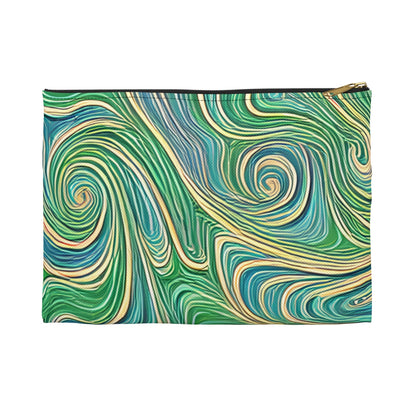 Colorful Swirled Zipper Pouch for Your Essentials