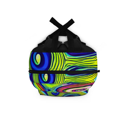 Circles and Colors: Vibrant Backpack for a Pop of Fun!