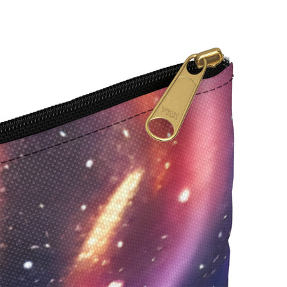 Starry Galaxy Zip Pouch for Cosmic Convenience