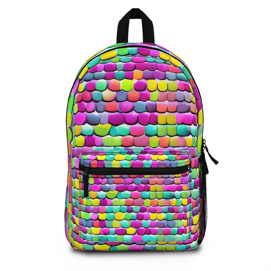 Colorful Dot Backpack: Express Your Style on the Go