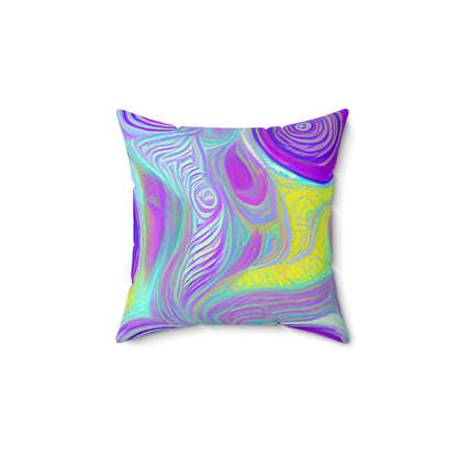 Swirl Design Pillow: Vibrant Colors for a Cozy Night's Sleep