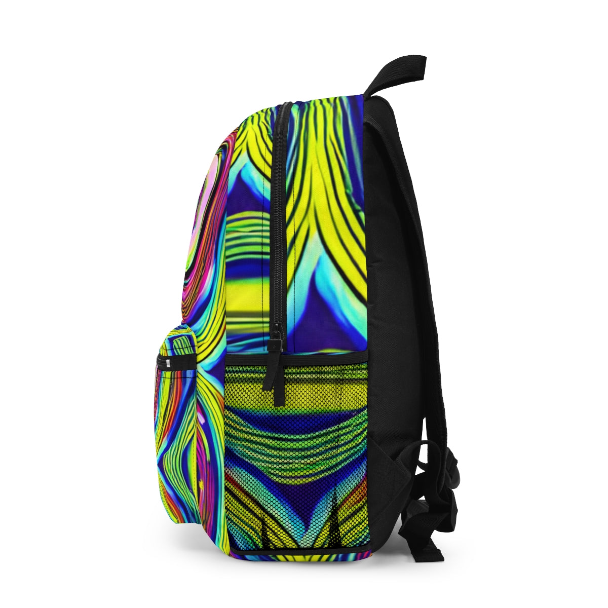 Circles and Colors: Vibrant Backpack for a Pop of Fun!