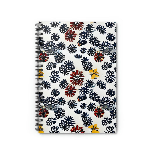 Flower Power Spiral Notebook: Add Zest to Your Note-Taking