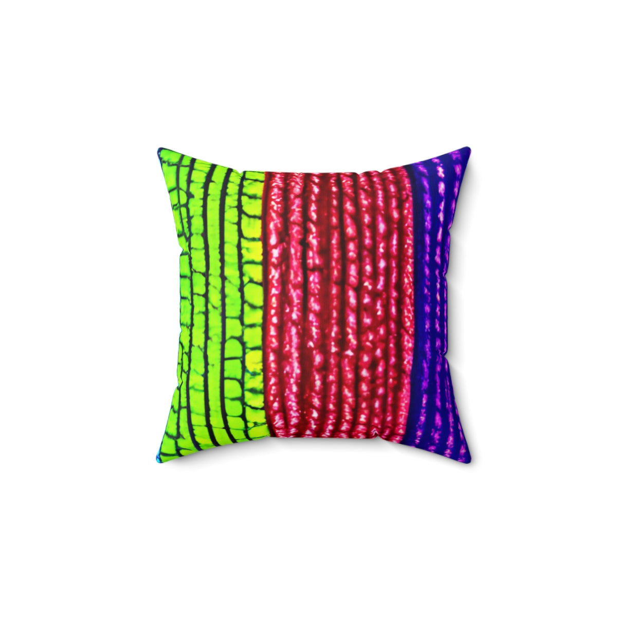 Vibrant Striped Pillow - Add Color to Your Home Decor