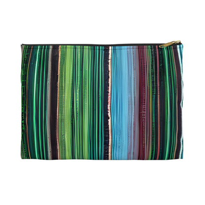 Striking Striped Cosmetic Bag: Add Color to Your Beauty Routine