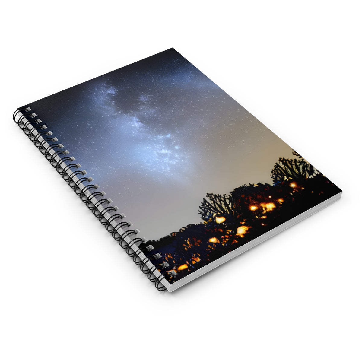 Starry Nights: Milky Way Spiral Notebook for Dreamy Thoughts