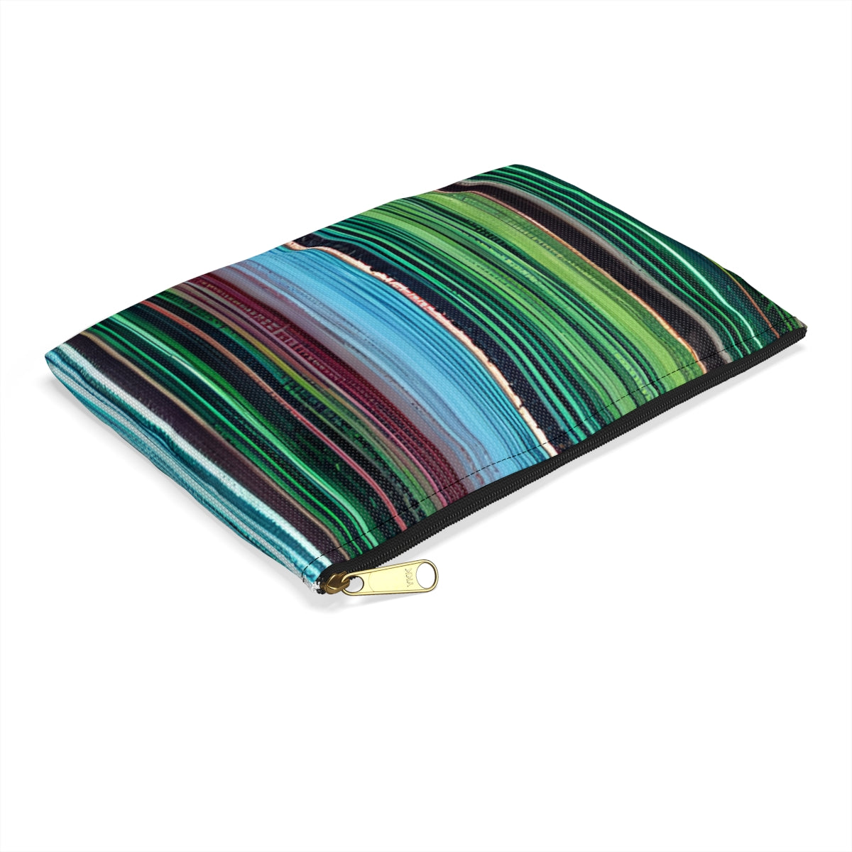 Striking Striped Cosmetic Bag: Add Color to Your Beauty Routine