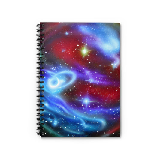 Galactic Dreams Spiral Notebook: Infuse Your Notes with Cosmic Inspiration