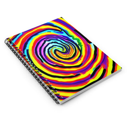 Colorful Spiral Notebook: Add Color to Your Notes