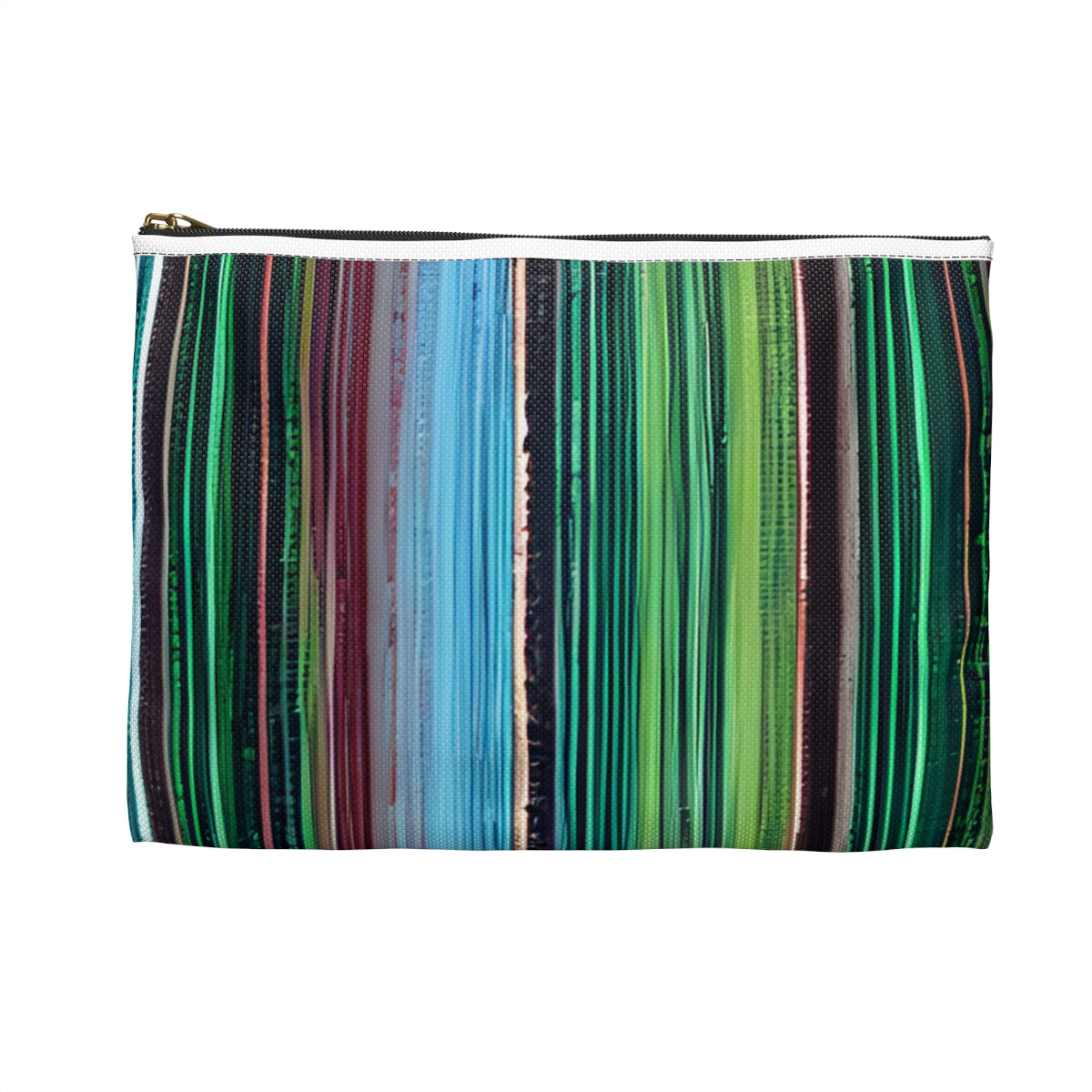 Striking Striped Cosmetic Bag: Add Color to Your Beauty Routine