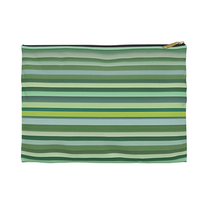 Colorful Striped Zipper Pouch: Organize Your Essentials with Style