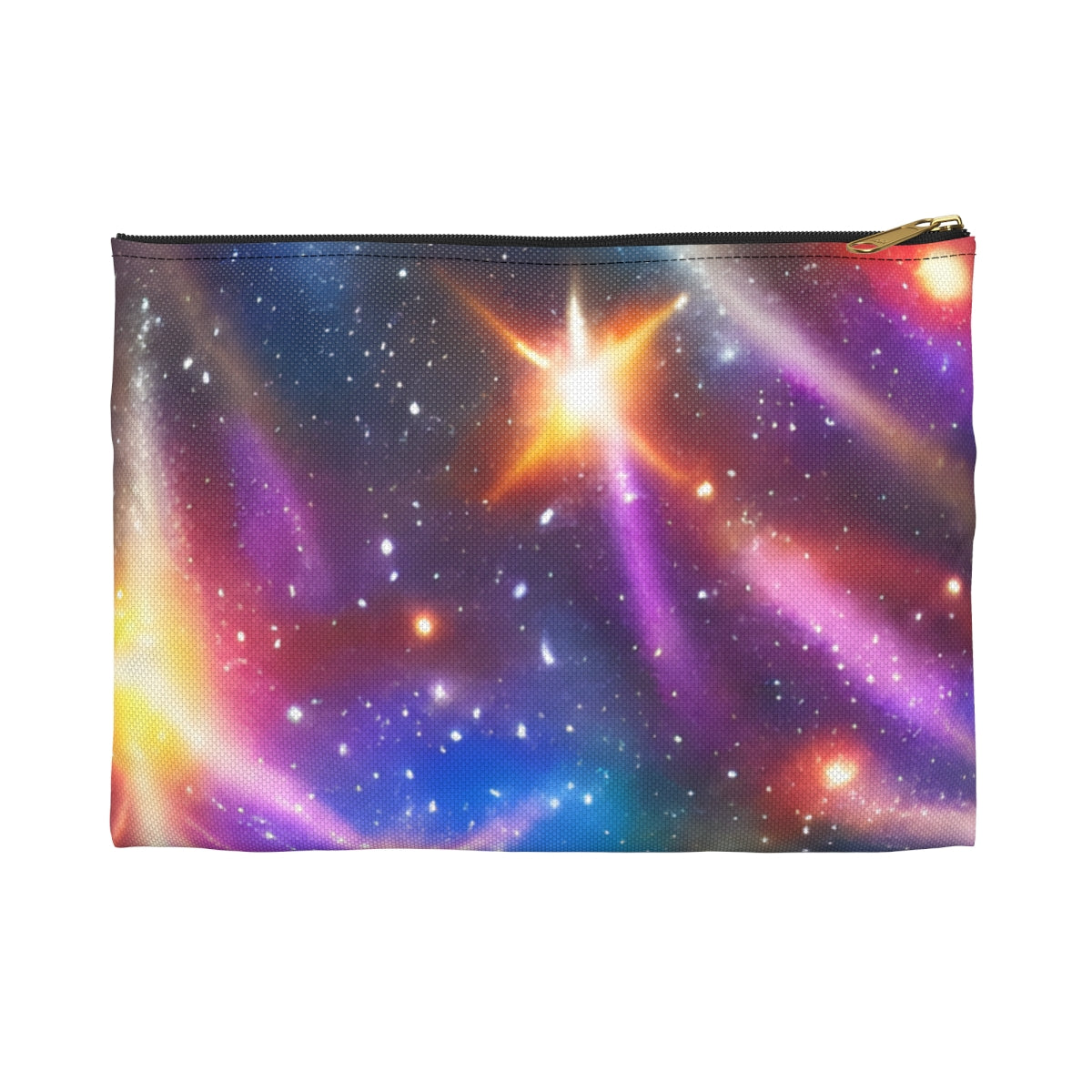 Star-Studded Galaxy Accessory Pouch for Cosmic Style