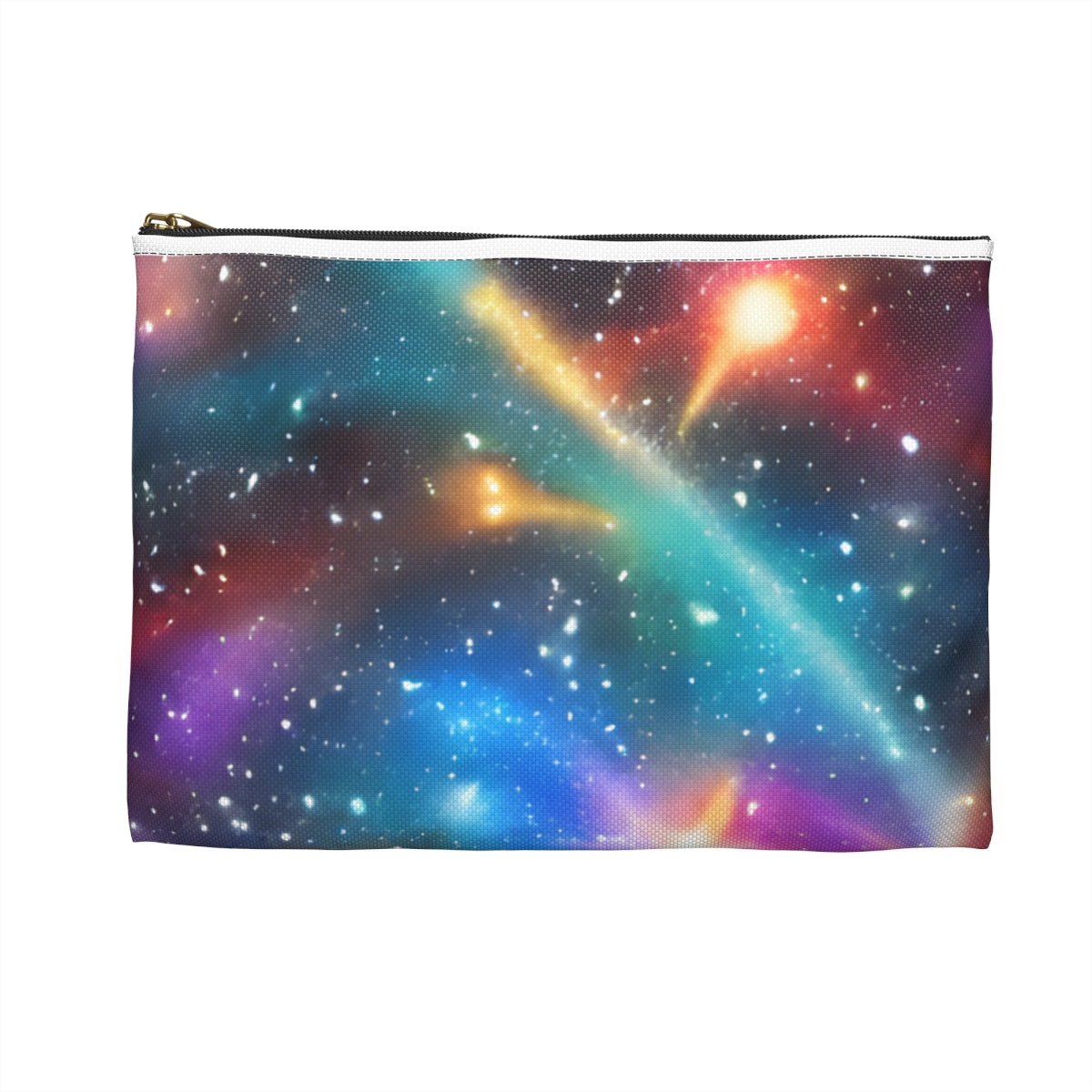 Star-Studded Galaxy Accessory Pouch for Cosmic Style