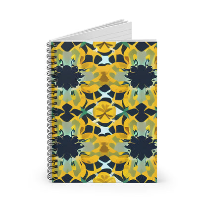 Floral Spiral Notebook: Brighten Your Note-Taking